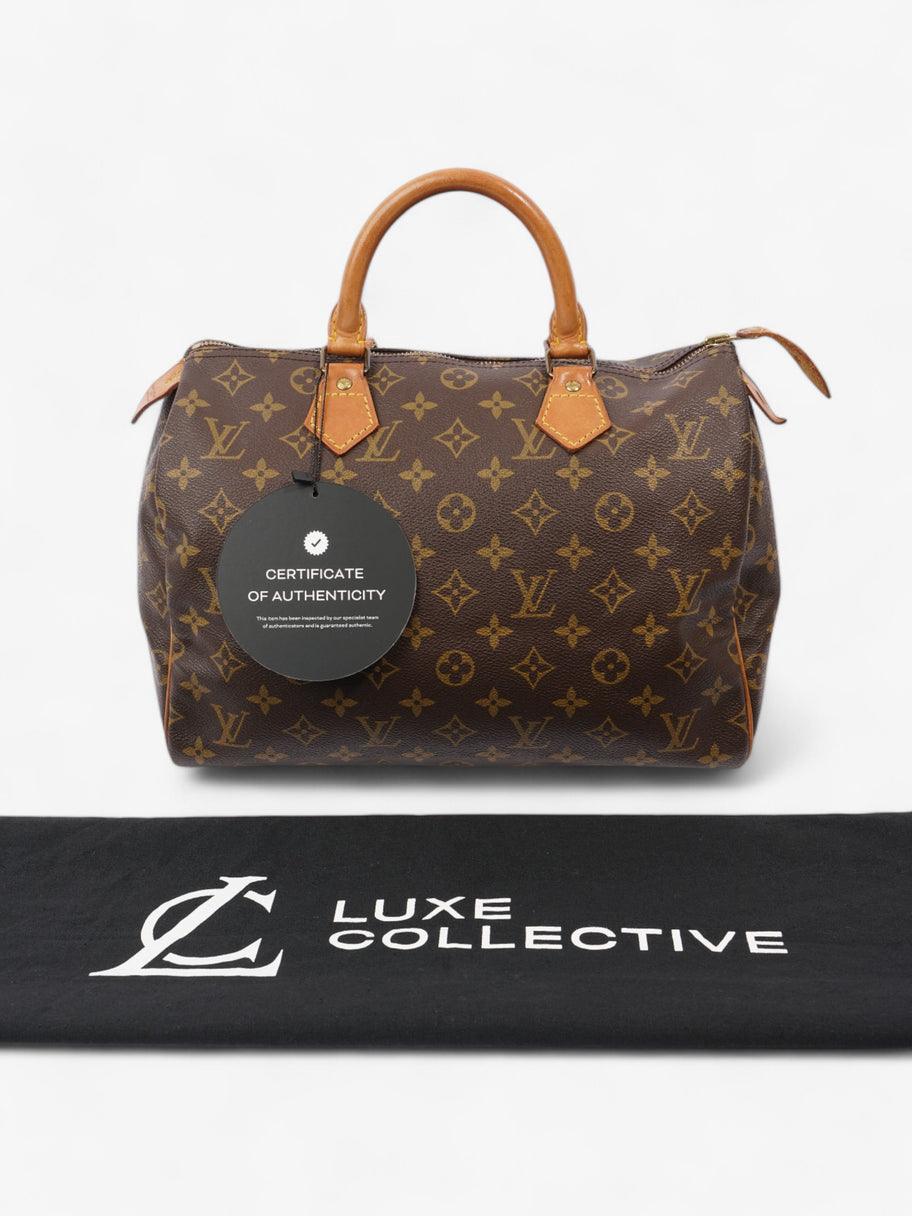 Louis Vuitton Speedy Monogram Coated Canvas 30 Image 10