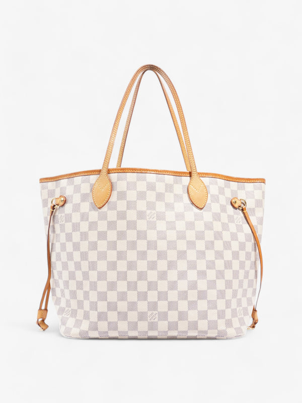 Louis Vuitton Neverfull Damier Azur Coated Canvas MM