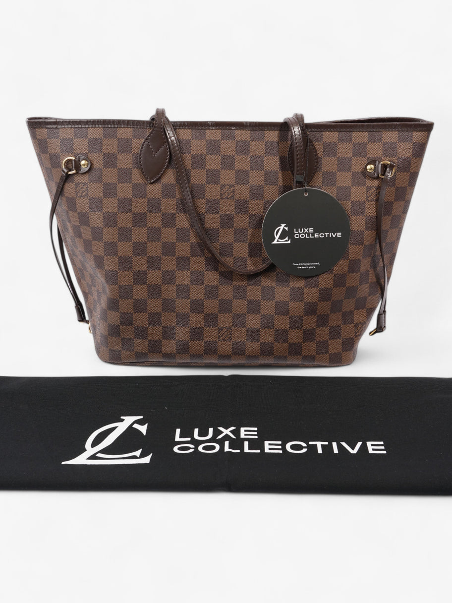 Louis Vuitton Neverfull Damier Ebene Coated Canvas MM Image 10