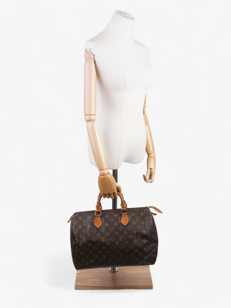 Louis Vuitton Speedy Monogram Coated Canvas 35 Image 2