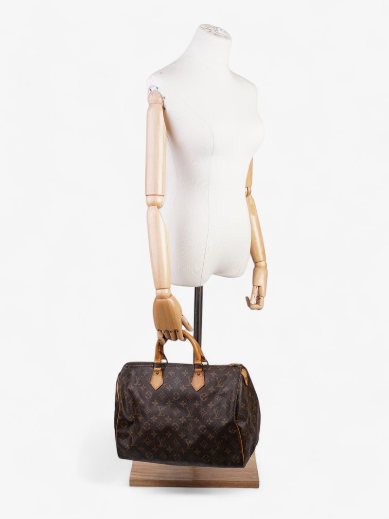  Louis Vuitton Speedy Monogram Coated Canvas 35