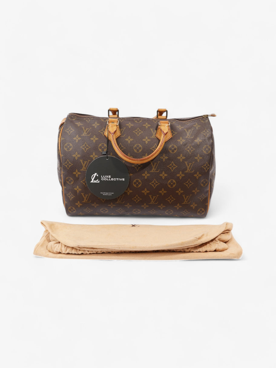 Louis Vuitton Speedy Monogram Coated Canvas 35 Image 10