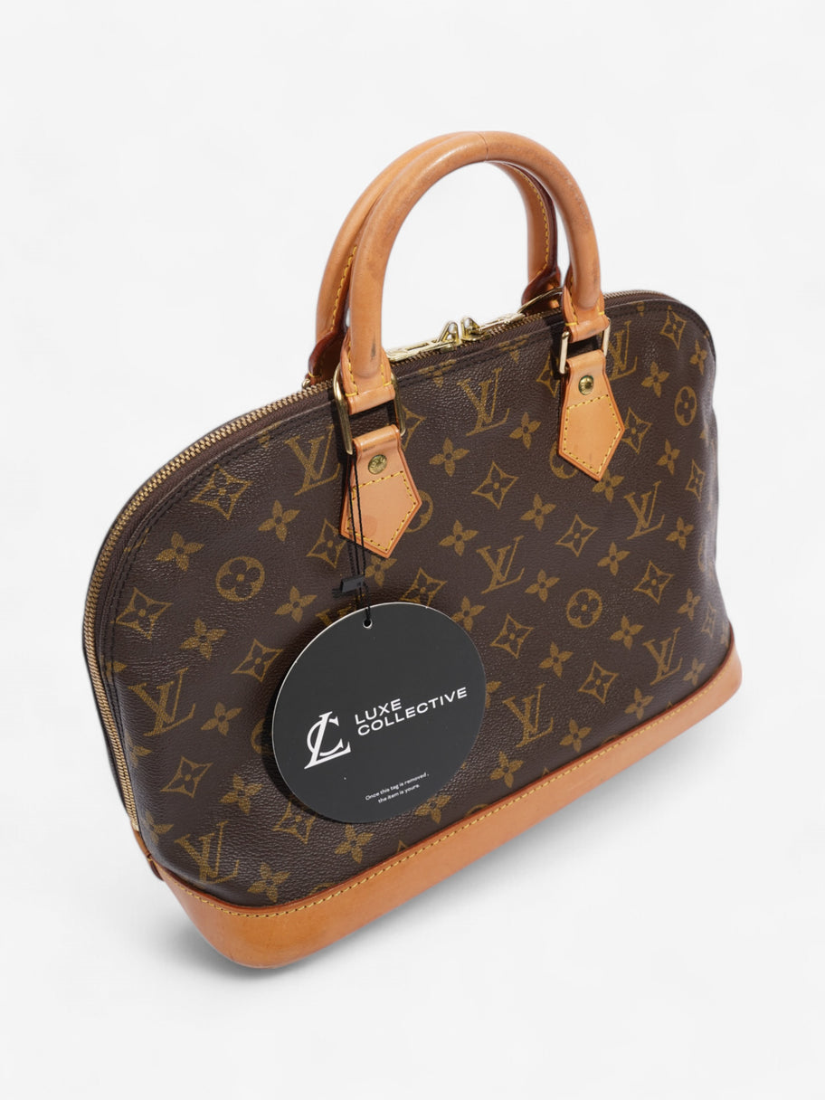 Louis Vuitton Alma Monogram Coated Canvas PM Image 12