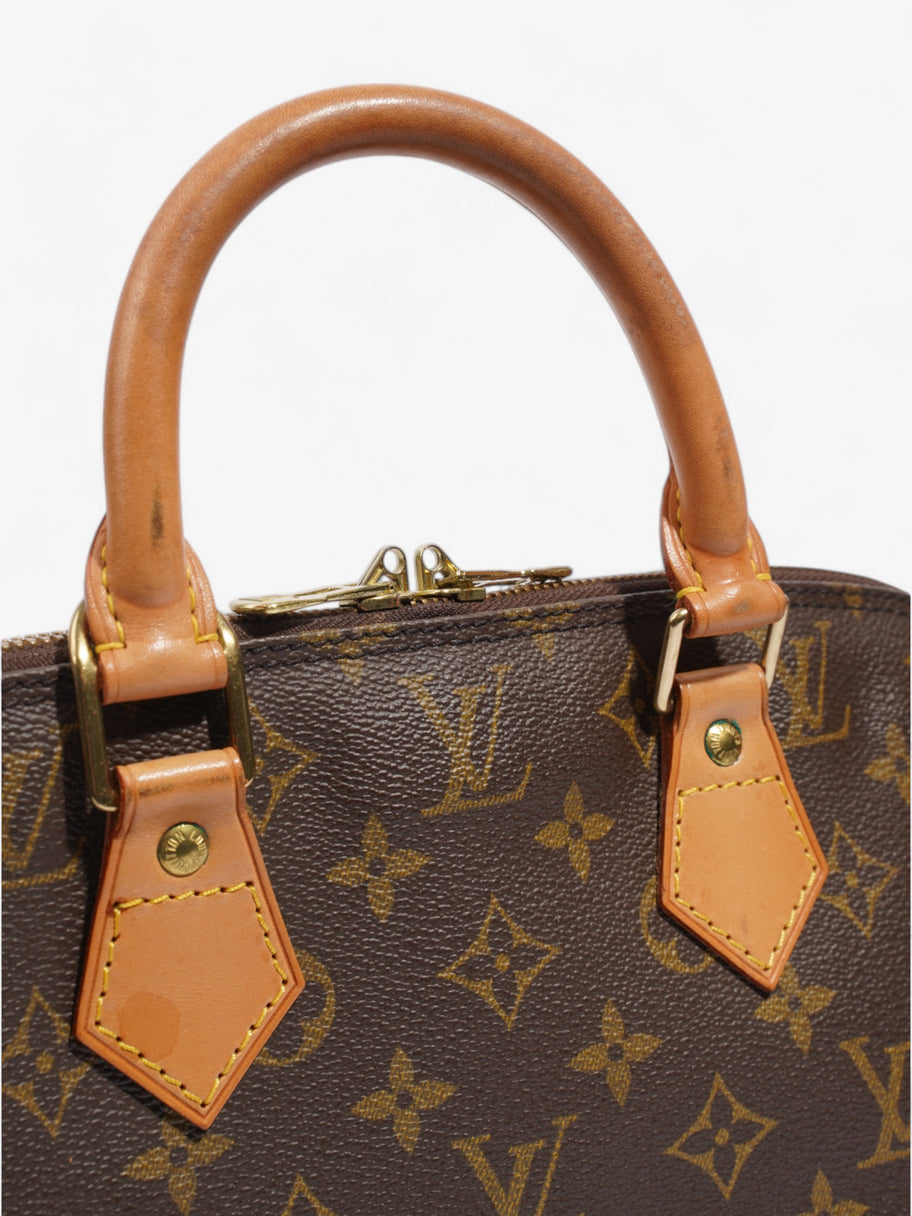 Louis Vuitton Alma Monogram Coated Canvas PM Image 9