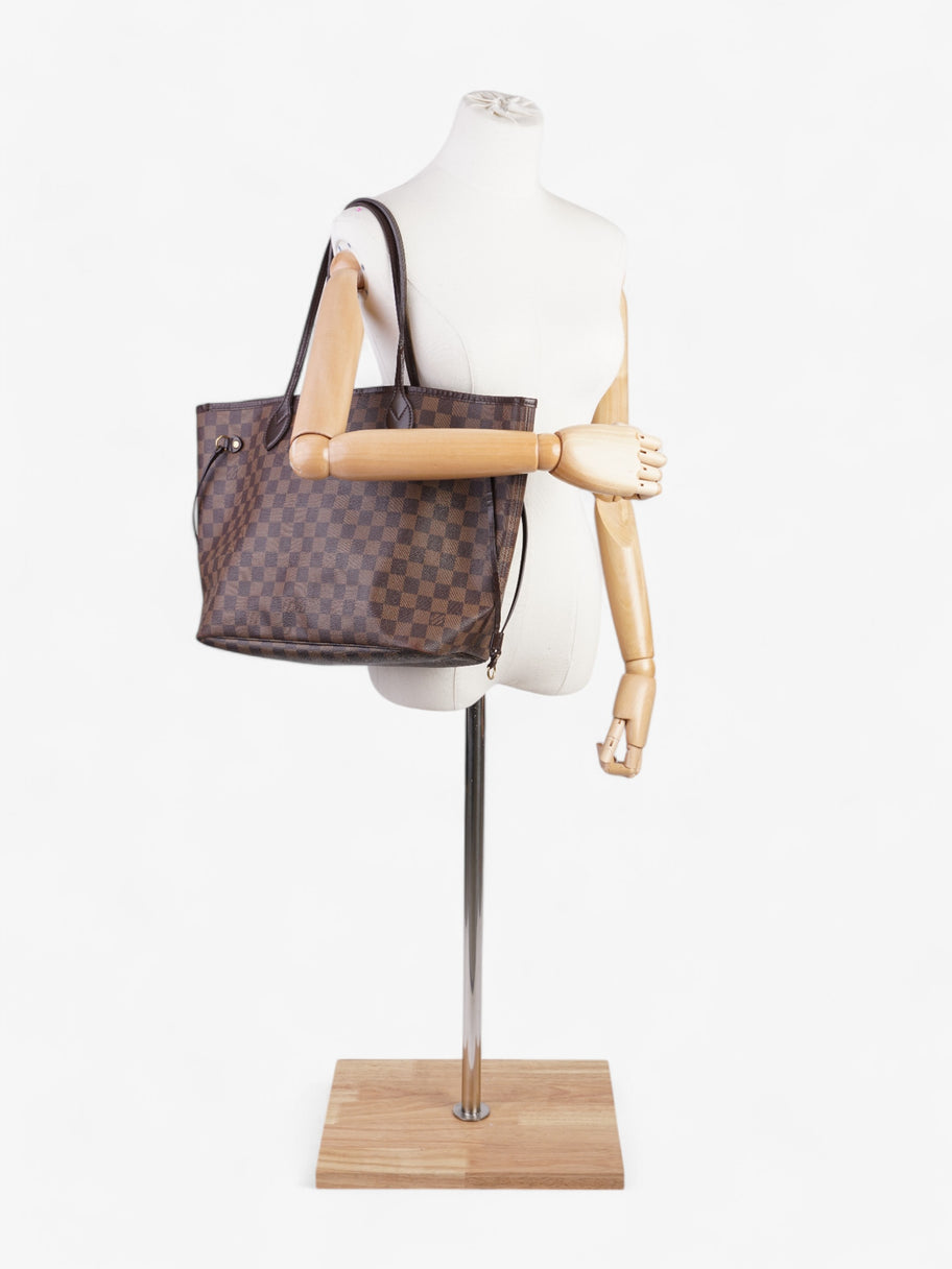 Louis Vuitton Neverfull Damier Ebene Coated Canvas MM Image 2