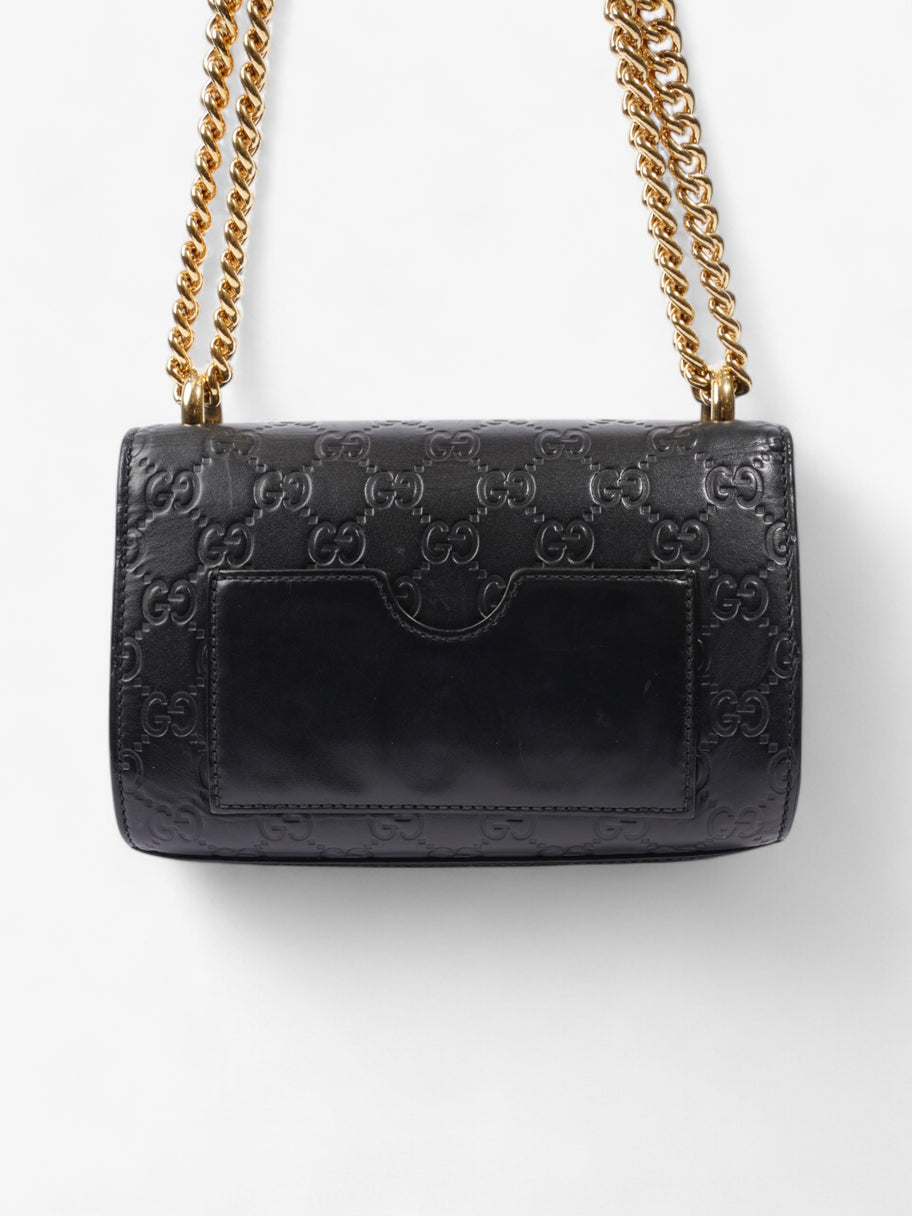 Gucci Padlock GG Black Leather Small Image 4