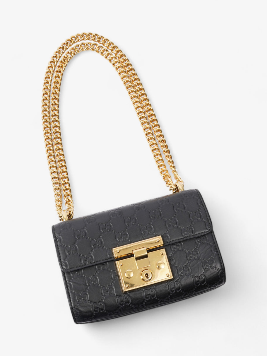 Gucci Padlock GG Black Leather Small Image 7