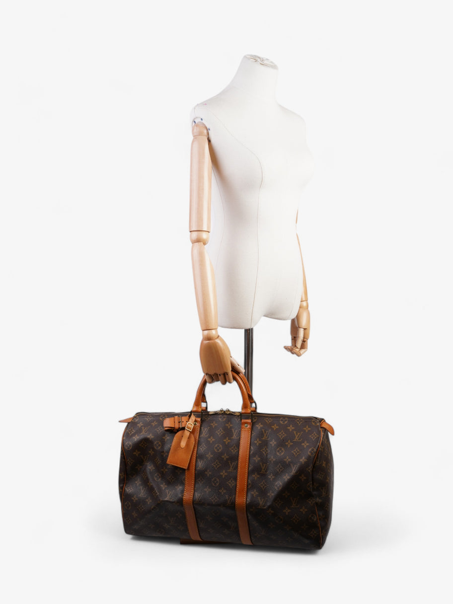 Louis Vuitton Keepall Monogram Coated Canvas 50 Image 2