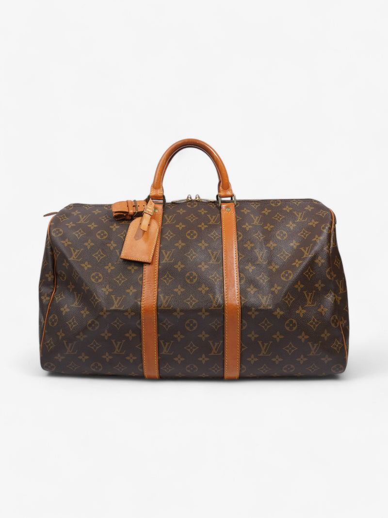  Louis Vuitton Keepall Monogram Coated Canvas 50