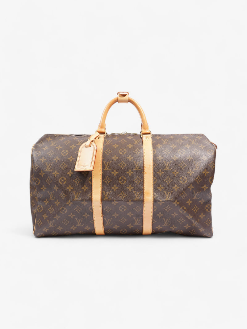  Louis Vuitton Keepall Monogram Coated Canvas 50