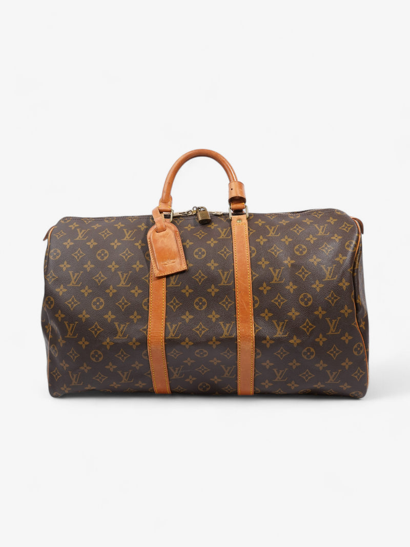  Louis Vuitton Keepall Monogram Coated Canvas 50