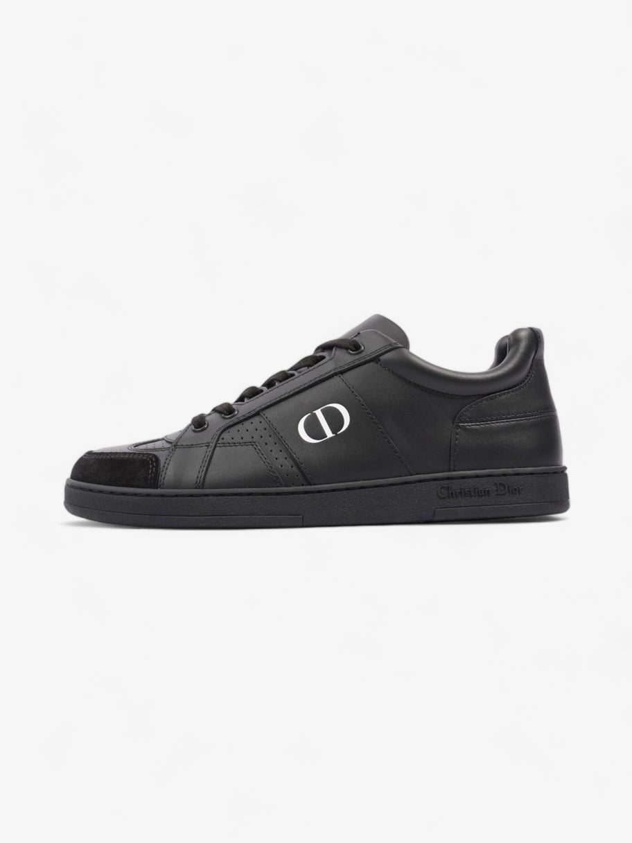 Christian Dior CD Low Top Sneakers Black / White Leather EU 38 UK 5 Image 5