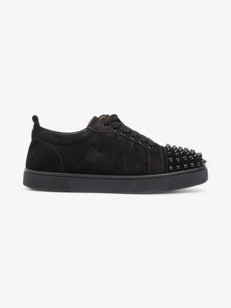 Christian Louboutin Louis Junior Black Suede eu 37.5 uk 4.5 Image 1