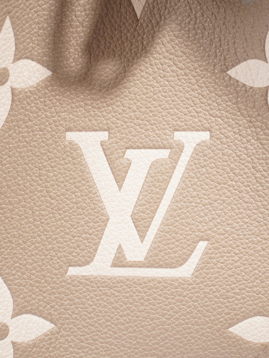 Louis Vuitton NeoNoe Monogram Empreinte / Tourterelle / Creme Empreinte Leather MM Image 7