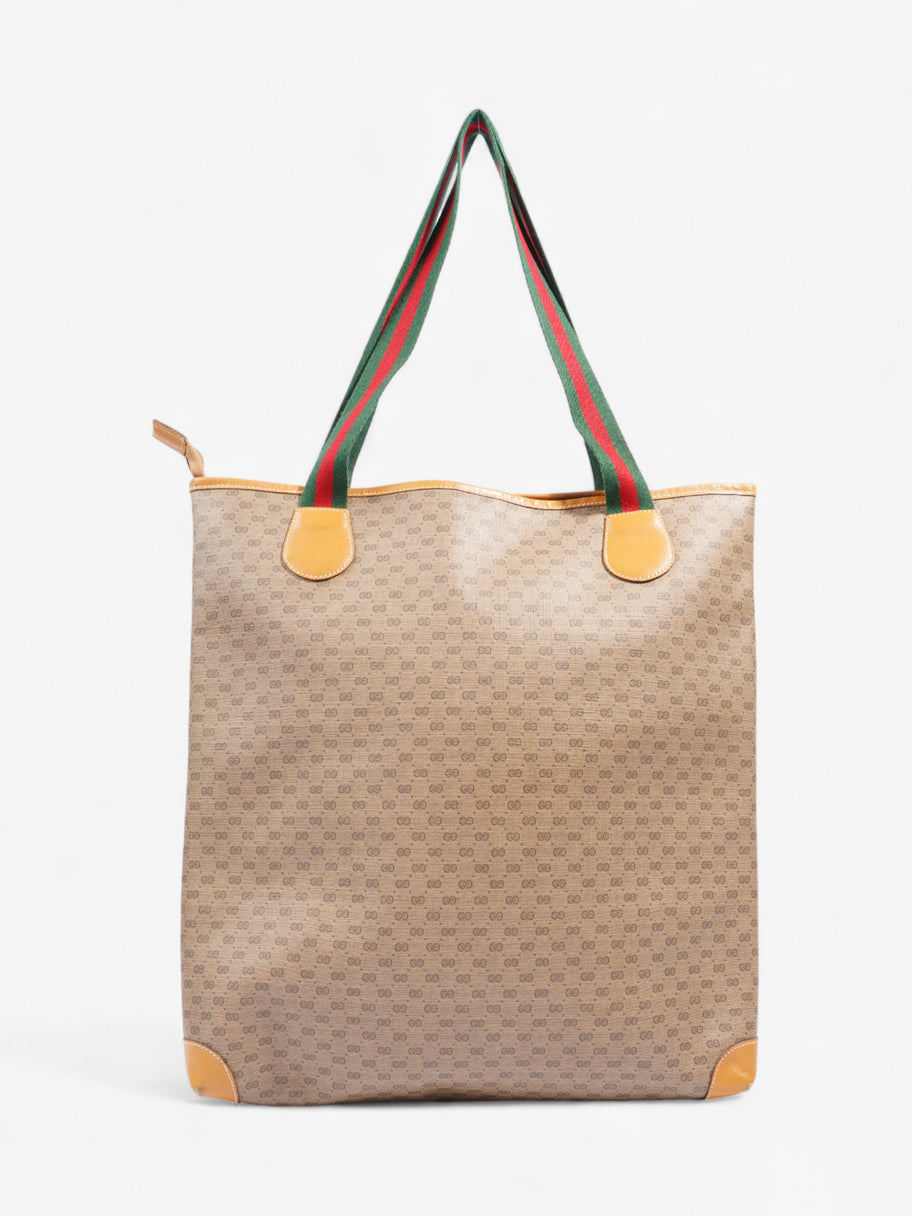 Gucci canvas tote vintage online