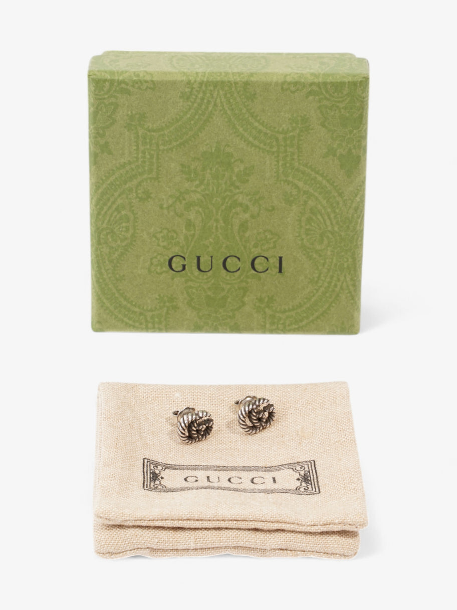 Gucci Double G Earrings Silver Silver Sterling Image 5