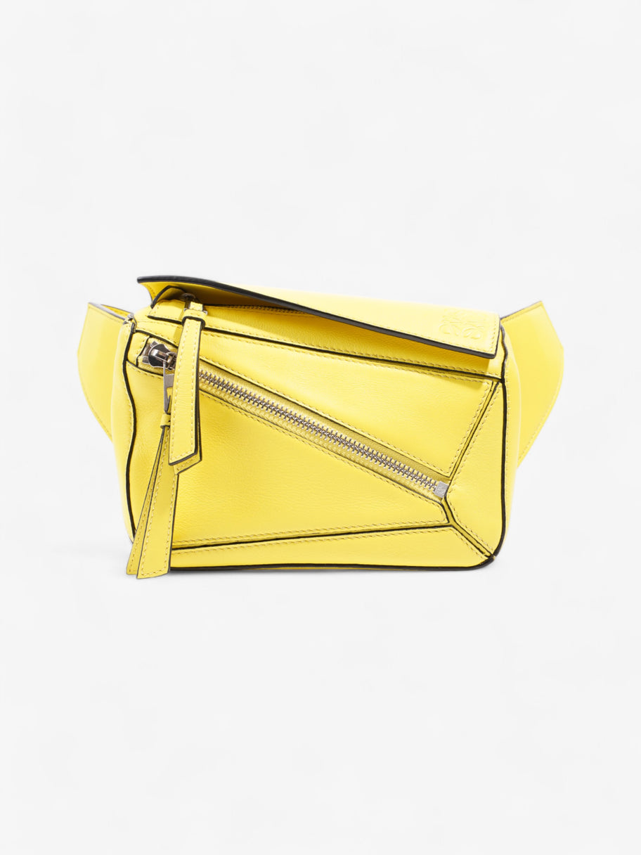 Loewe Puzzle Belt Bag Yellow Leather Mini Luxe Collective