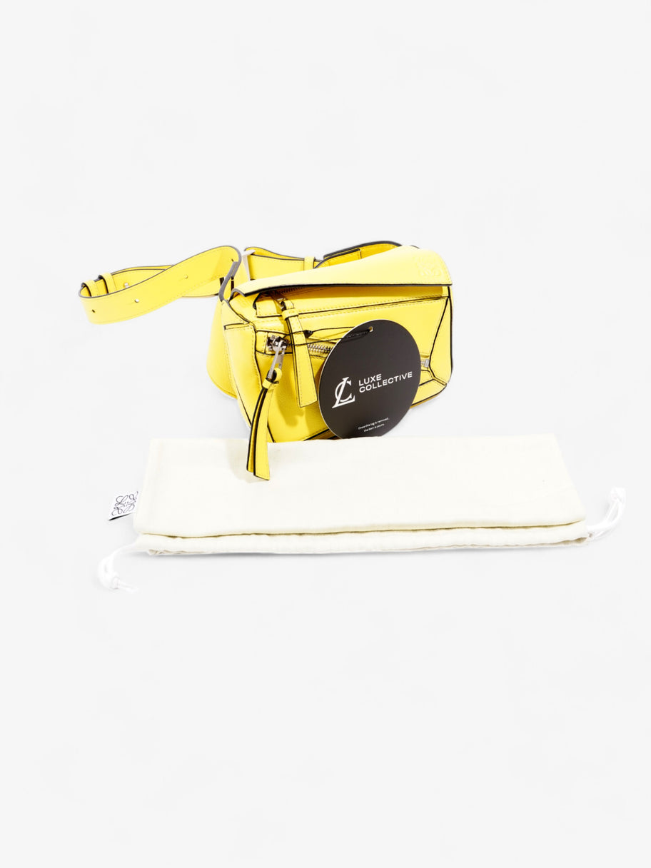 Loewe Puzzle Belt Bag Yellow Leather Mini Image 11