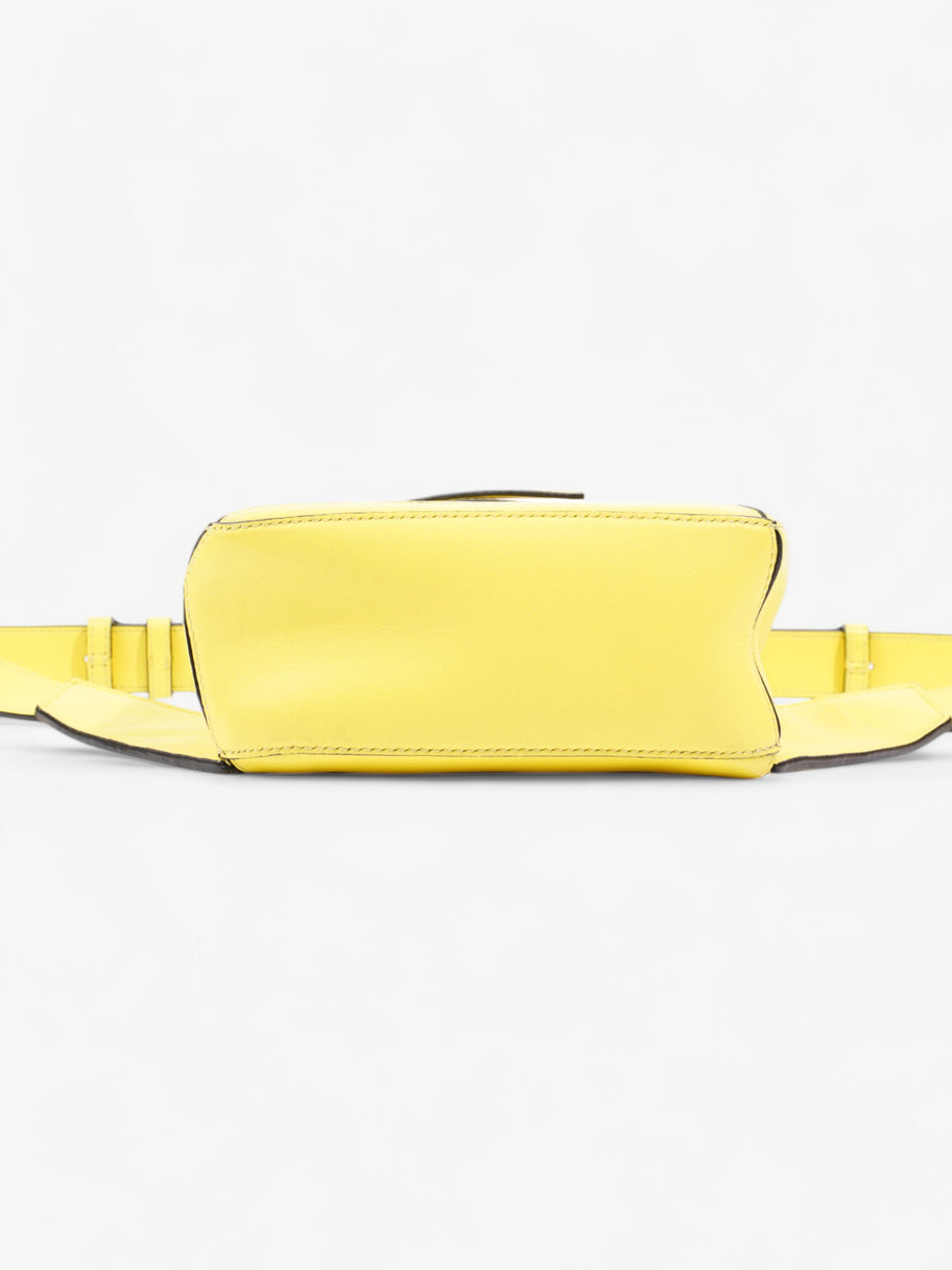 Loewe Puzzle Belt Bag Yellow Leather Mini Image 6