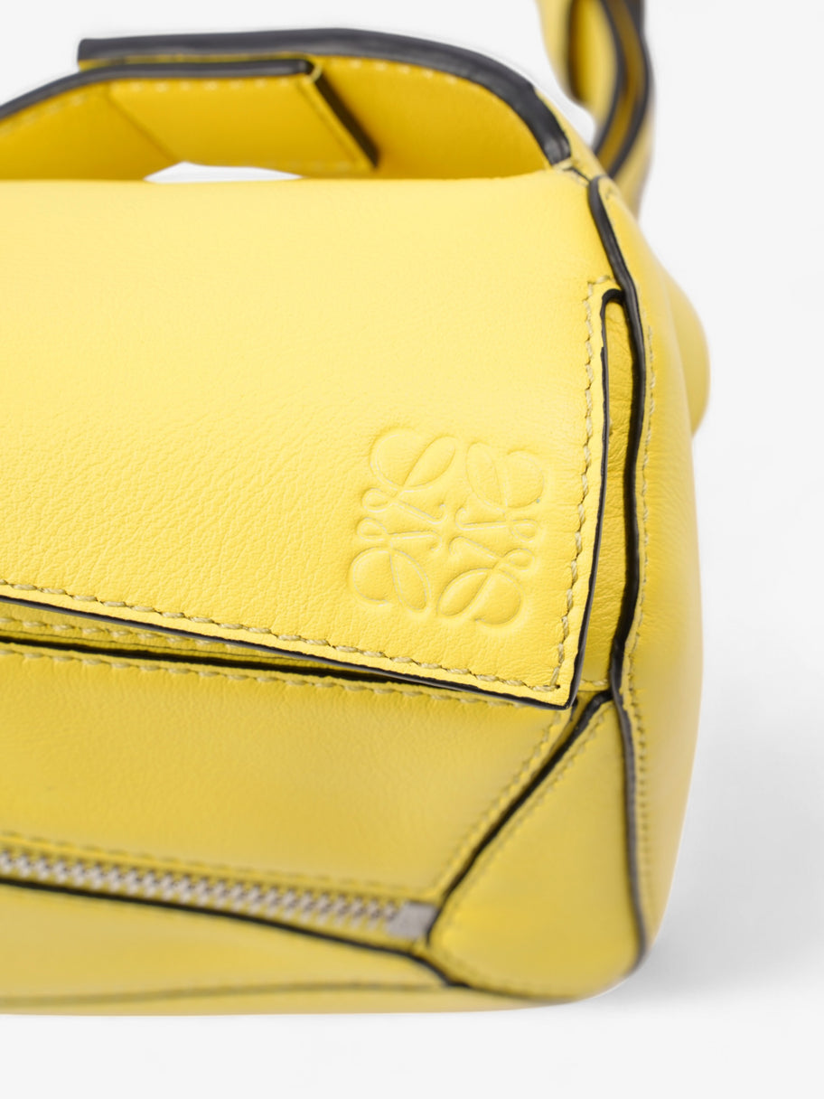 Loewe Puzzle Belt Bag Yellow Leather Mini Image 18