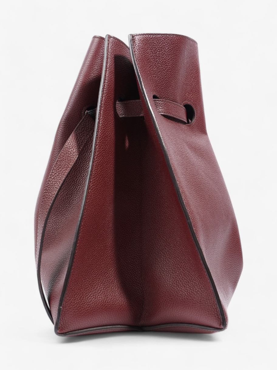 Mulberry Tyndale Burgundy Calfskin Leather Small Image 3