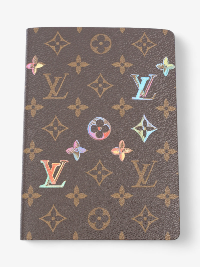  Louis Vuitton Clemence Notebook Monogram Multicolour Coated Canvas