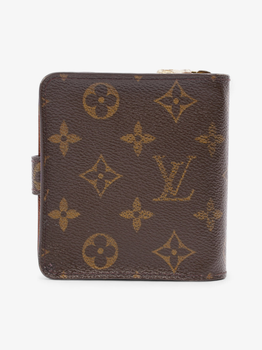 Louis Vuitton Compact Wallet Monogram Coated Canvas Image 2