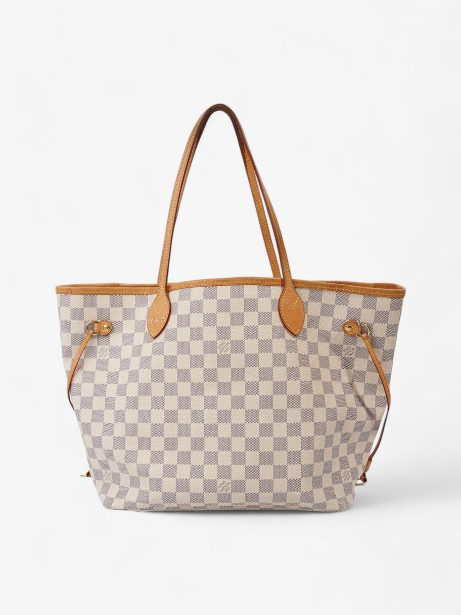 Louis Vuitton Neverfull Damier Azur Coated Canvas MM Image 1