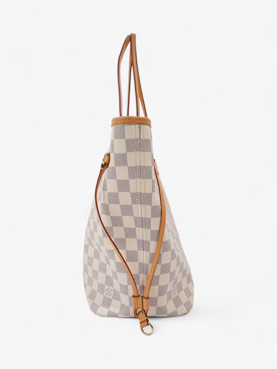 Louis Vuitton Neverfull Damier Azur Coated Canvas MM Image 6