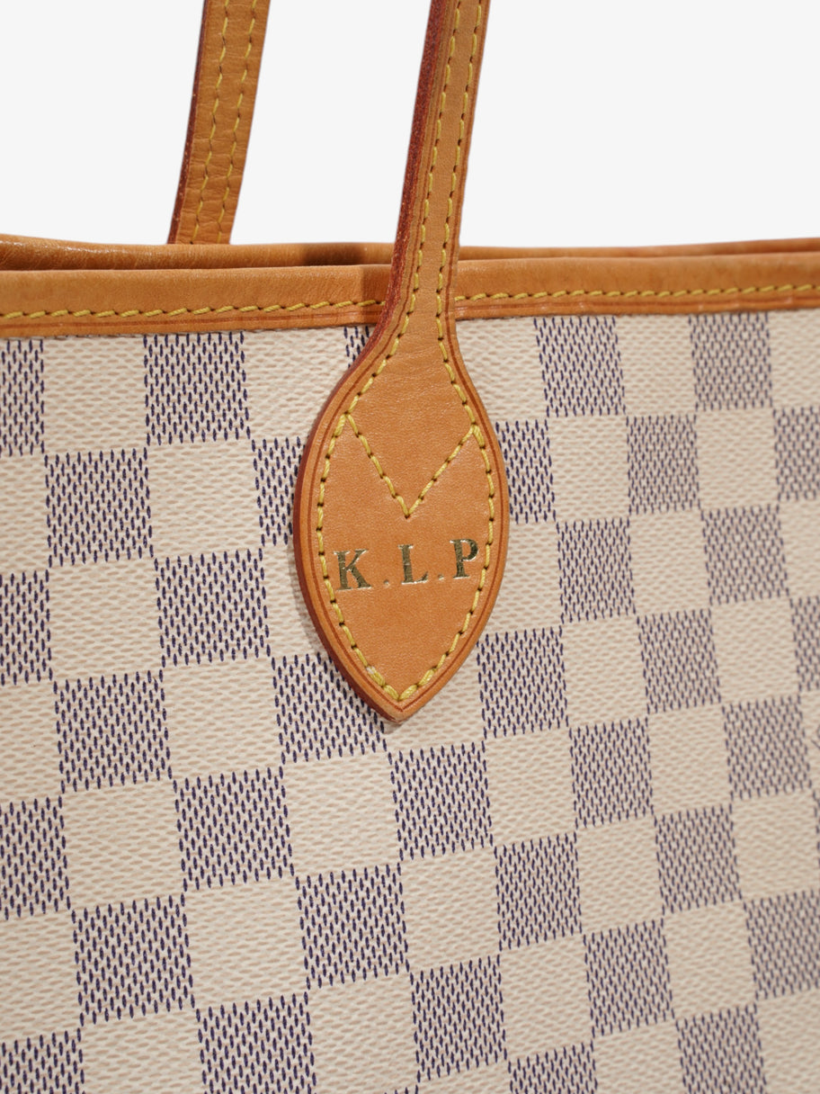 Louis Vuitton Neverfull Damier Azur Coated Canvas MM Image 11