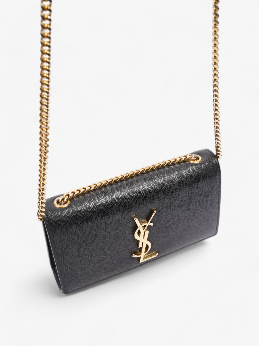 Saint Laurent Kate Black Leather Small Image 7