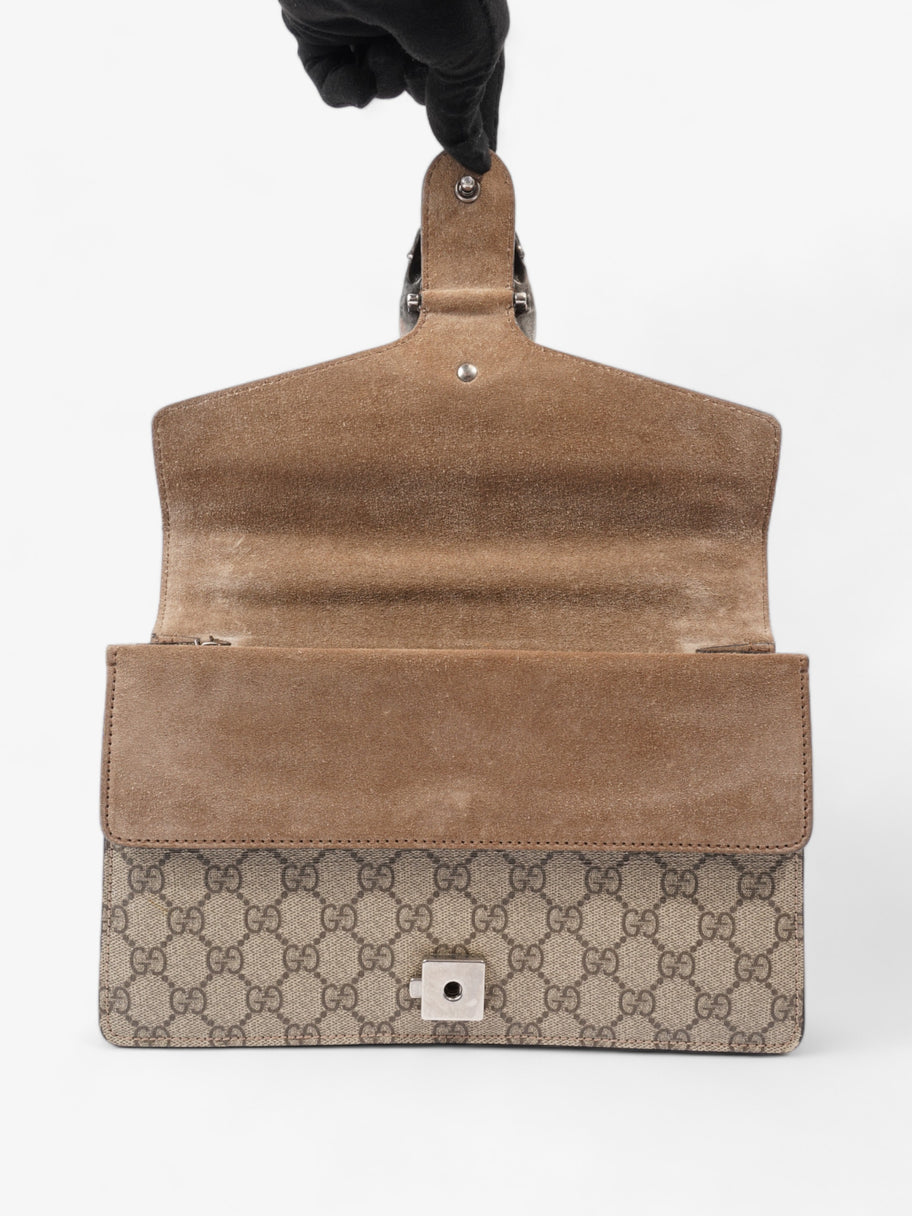 GG Dionysus  Beige And Ebony GG Supreme Coated Canvas Small Image 8