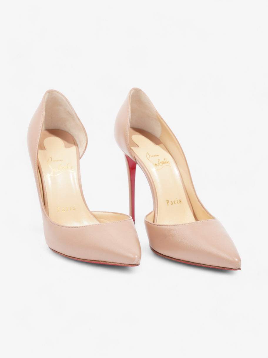 Christian Louboutin Iriza 100mm Nude Nappa Leather EU 37 UK 4 Image 2