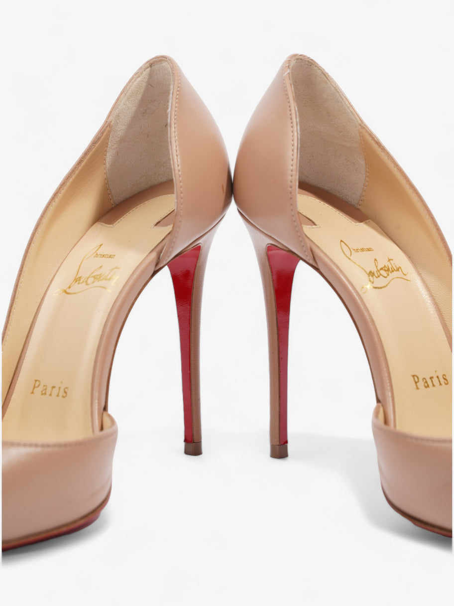 Christian Louboutin Iriza 100mm Nude Nappa Leather EU 37 UK 4 Image 9