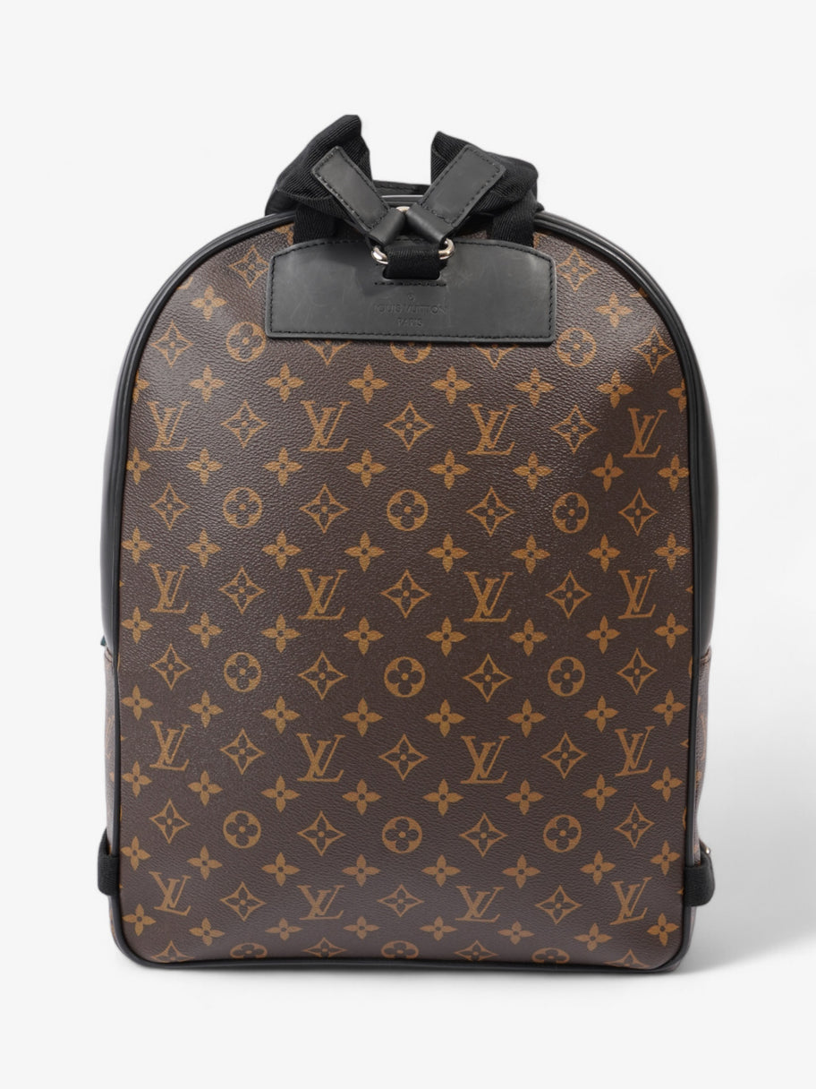 Louis Vuitton Josh Rucksack Monogram / Black Coated Canvas Image 4