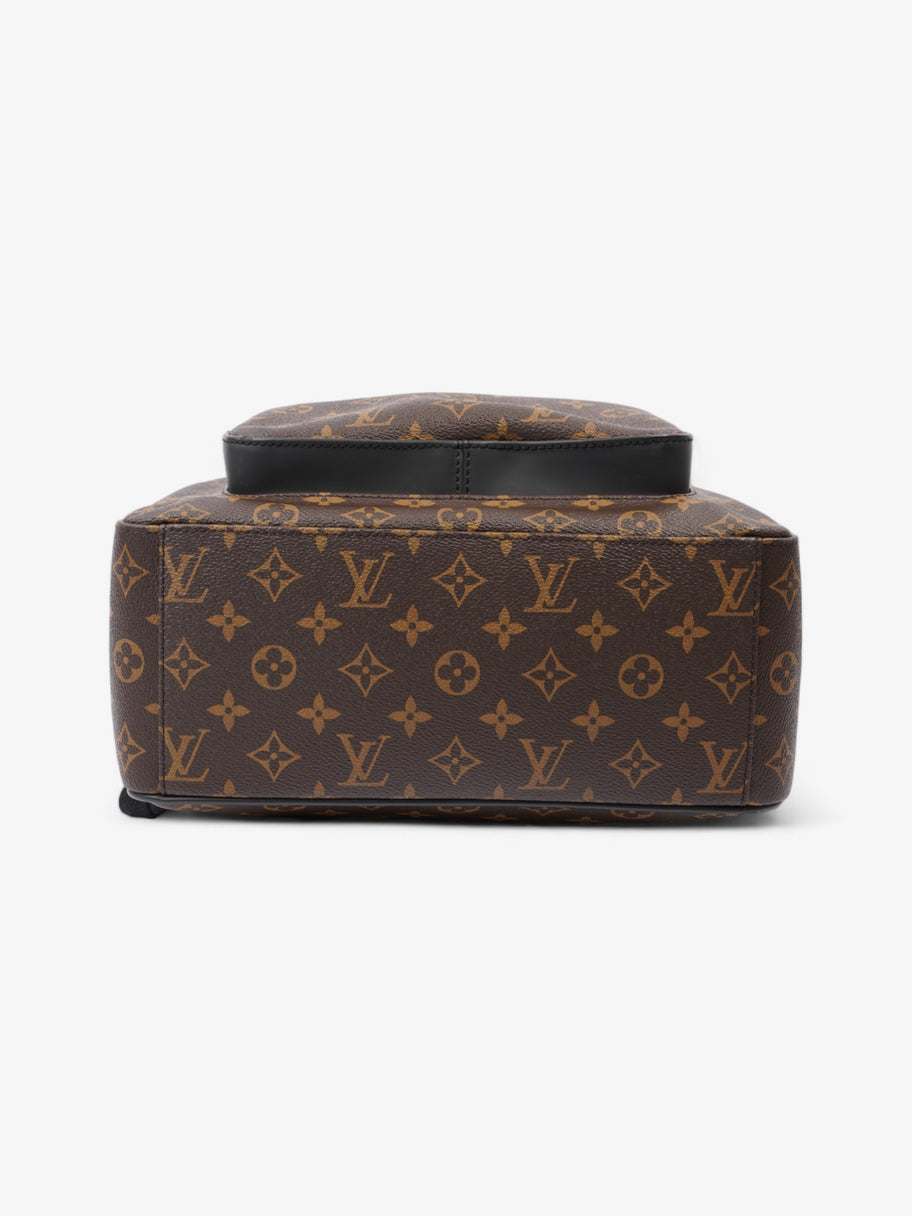 Louis Vuitton Josh Rucksack Monogram / Black Coated Canvas Image 6