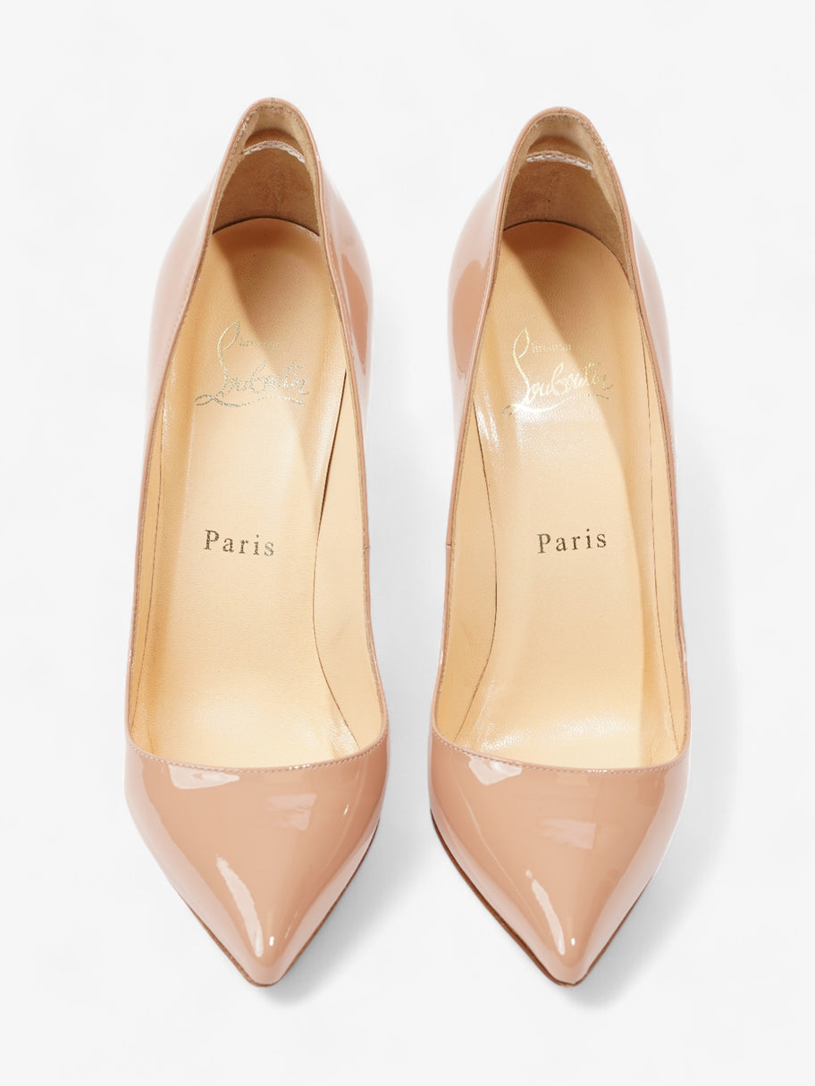 Christian Louboutin Pigalle Heels 100 Nude Patent Leather EU 36 UK 3 Image 8