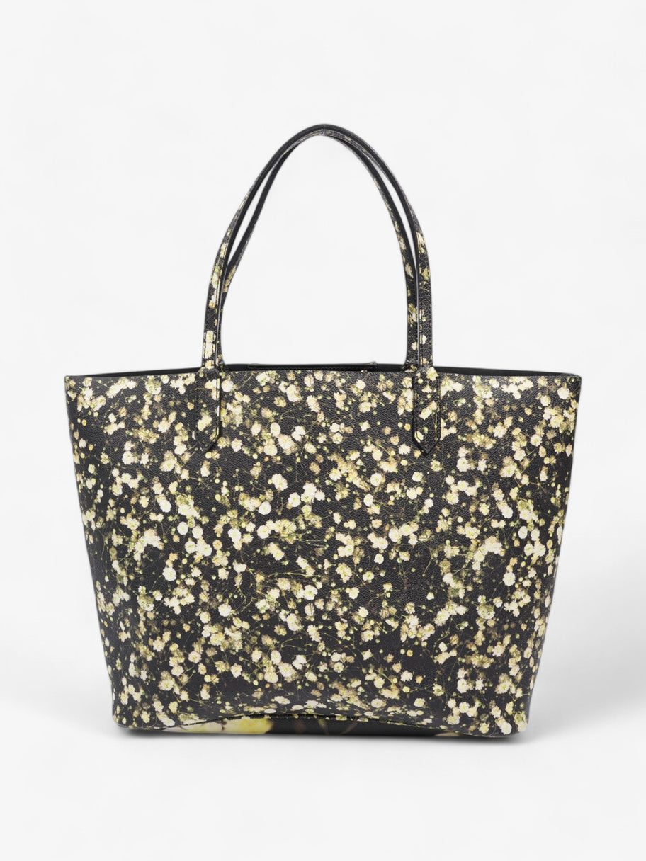 Givenchy Antigona Tote Green/Black Floral Coated Canvas Small Image 4