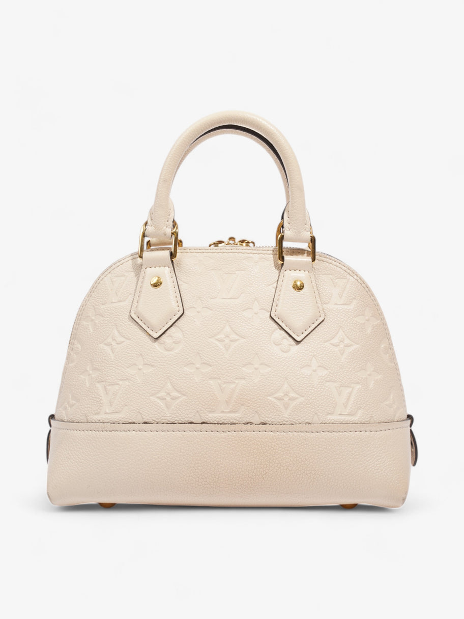 Louis Vuitton Neo Alma BB Beige / Black Embossed Leather BB Image 4