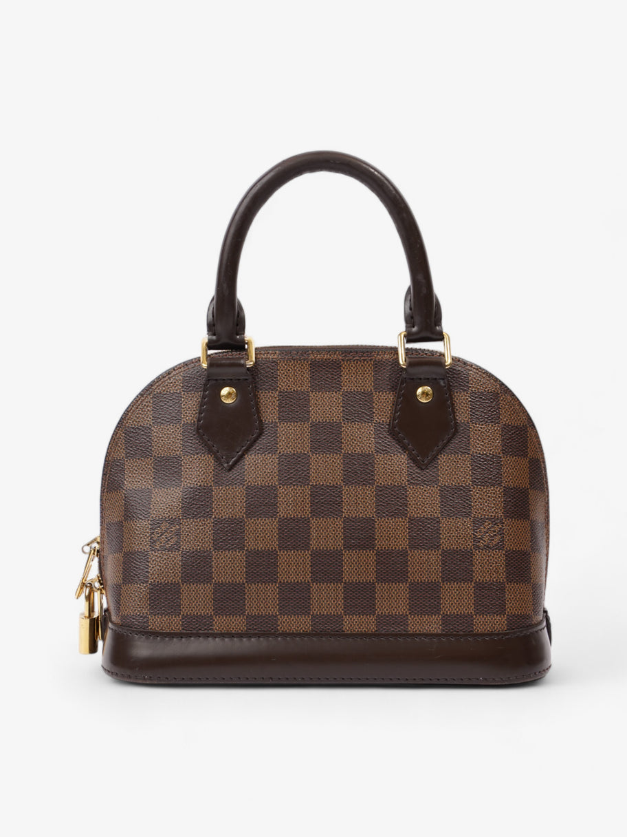 Louis Vuitton Alma Damier Ebene Coated Canvas BB Image 4