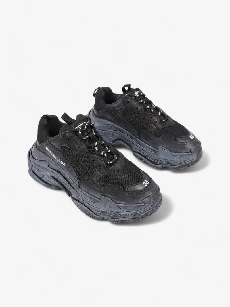  Balenciaga Triple S Black / White Mesh EU 38 UK 5