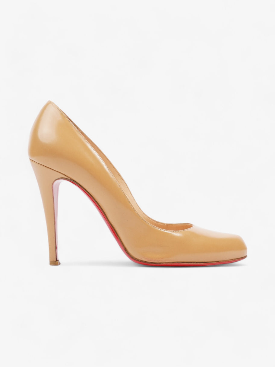 Christian Louboutin Decollette 868 100mm Camel Calfskin Leather EU 39 UK 6 Image 1