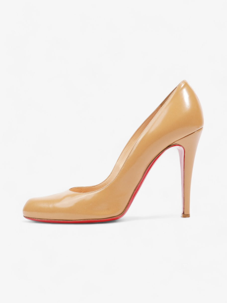 Christian Louboutin Decollette 868 100mm Camel Calfskin Leather EU 39 UK 6 Image 5