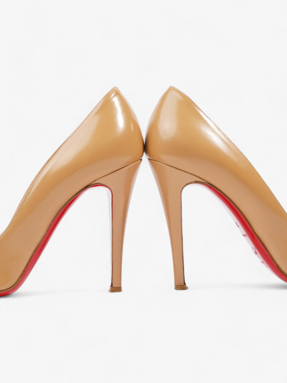 Christian Louboutin Decollette 868 100mm Camel Calfskin Leather EU 39 UK 6 Image 9