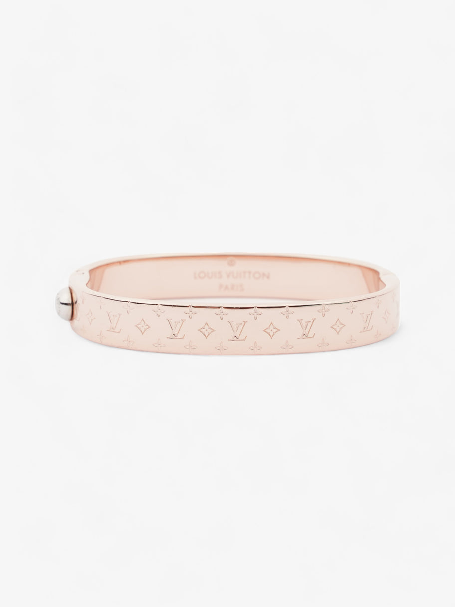 Louis Vuitton Nanogram Cuff Rose Gold Brass S Image 1