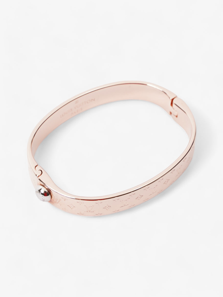 Louis Vuitton Nanogram Cuff Rose Gold Brass S Image 2