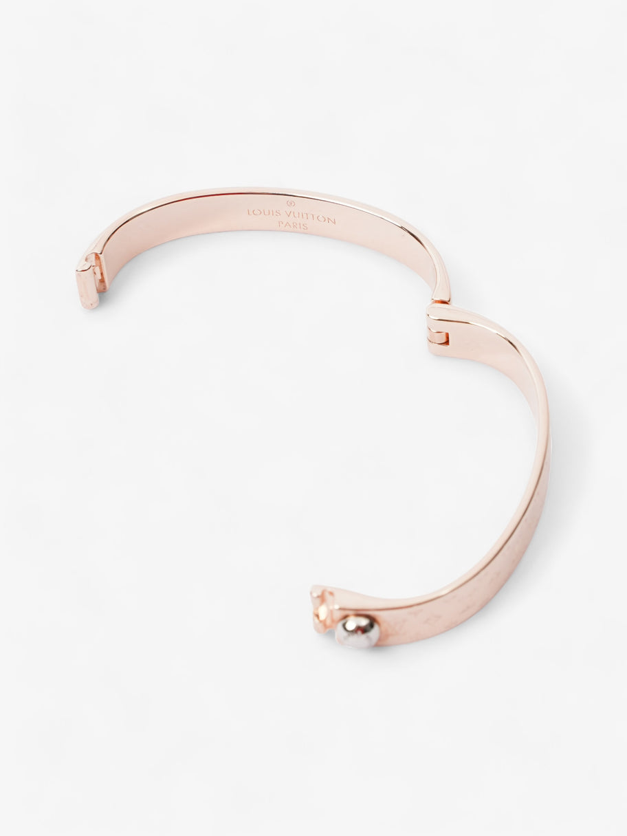 Louis Vuitton Nanogram Cuff Rose Gold Brass S Image 7