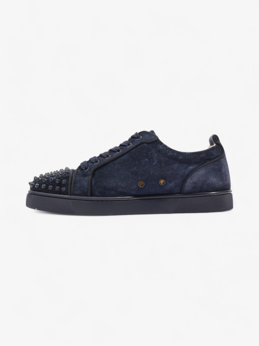 Christian Louboutin Louis Junior Spikes Navy Suede EU 41 UK 7 Image 3