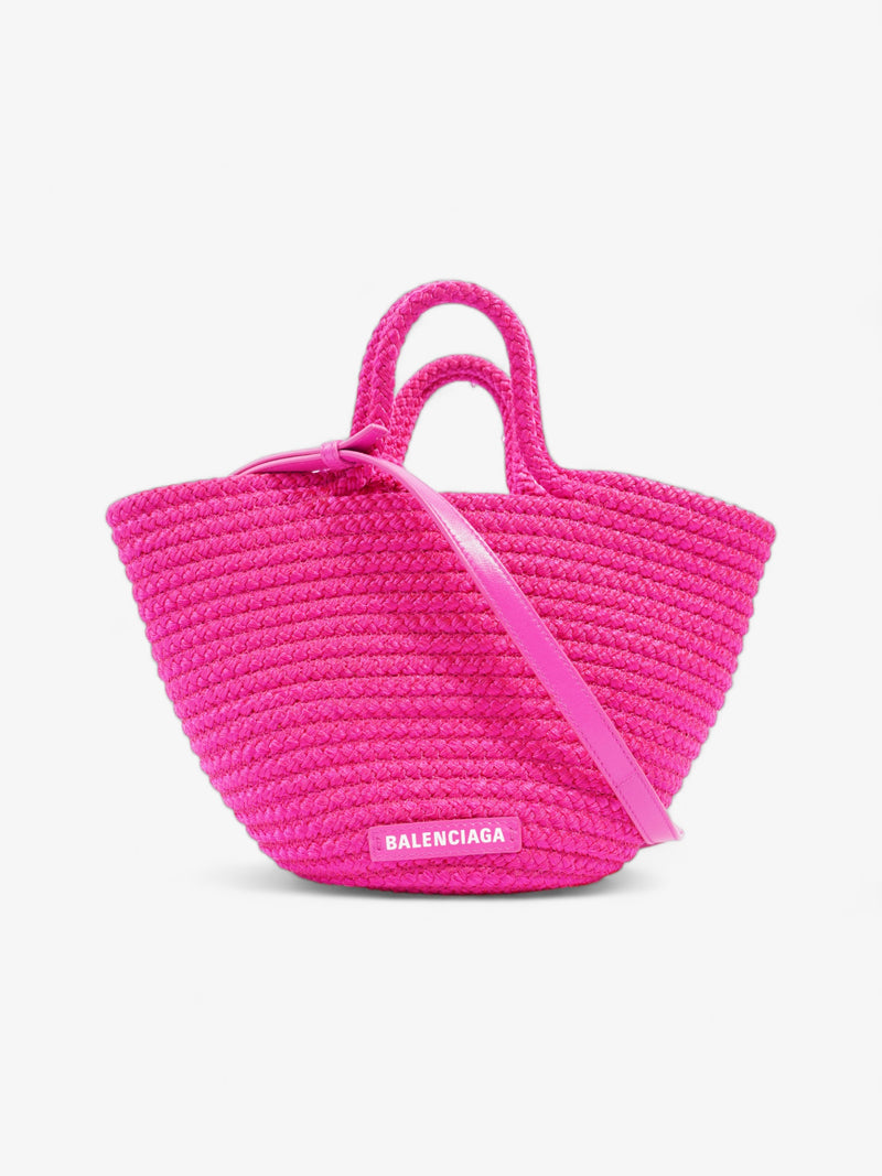  Balenciaga Ibiza Fuchsia Nylon Small