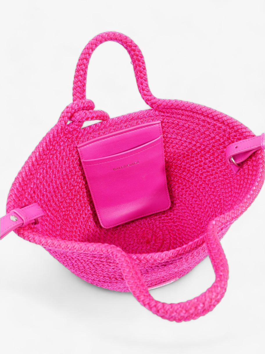 Balenciaga Ibiza Fuchsia Nylon Small Image 7